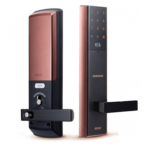 Умный дверной замок с сигнализацией. Samsung SHP-DH537